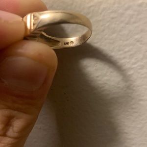 Blue Sapphire 10K Gold ring